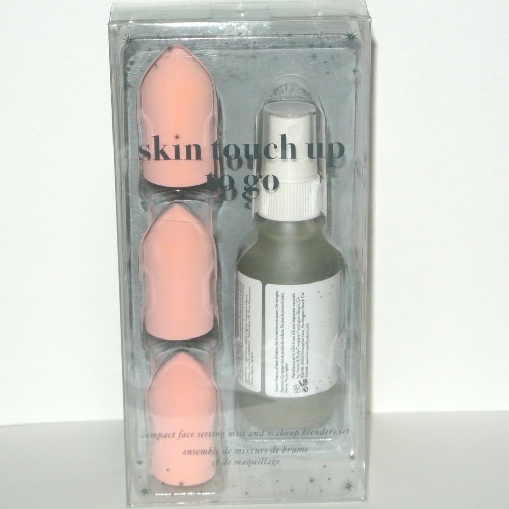 Anthropologie  Rose Face Setting Mist Makeup Blender set‎